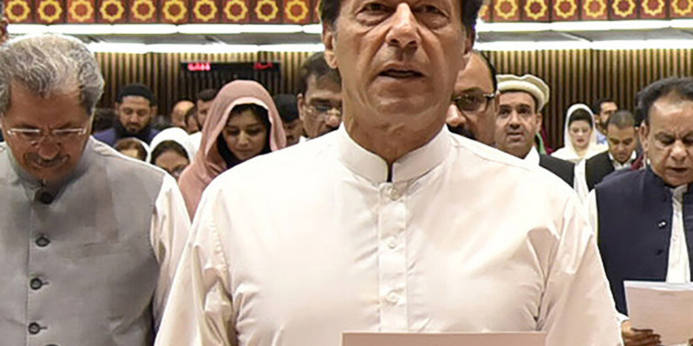 Kriketa leģenda Imrans Hans kļuvis par Pakistānas premjerministru