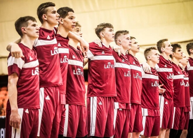 Latvijas U-16 puišu basketbola izlase zaudē Lietuvai un EČ noslēdz astotajā vietā