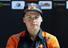 Latviešu motosportists Pauls Jonass.