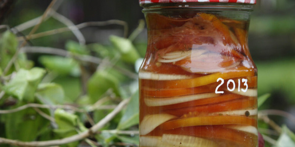 Ja vēlies atsaukt atmiņā īstu bērnības garšu, pagatavo tomātus želejā!