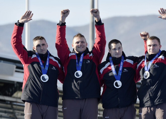 IBSF maina Soču olimpisko spēļu rezultātus: Melbārža četriniekam pienākas olimpisko čempionu tituls