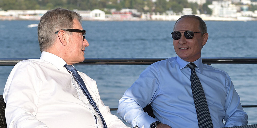 Putins ar Nīnisti pārrunā lidojumu drošību virs Baltijas jūras