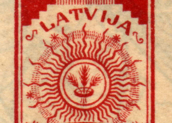 100 lietas Latvijas simtgadei. 1942. gads: LATVIJAS PIRMĀ PASTMARKA