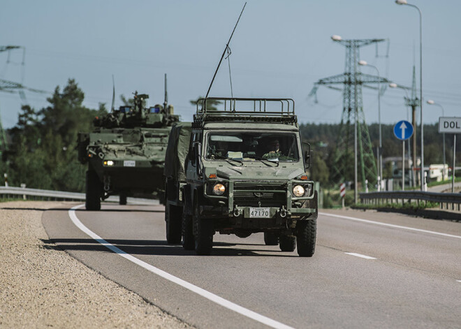 Militāro mācību "Namejs 2018" laikā uz valsts autoceļiem iespējami satiksmes kustības apgrūtinājumi