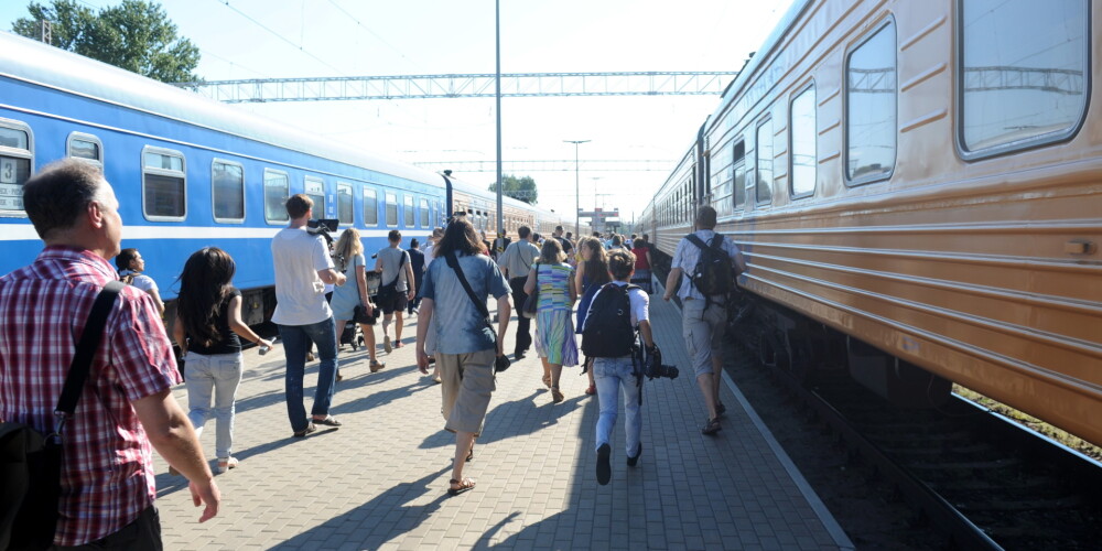 Latvijā sāk tirgot biļetes vilcienam maršrutā Kijeva-Minska-Viļņa-Rīga