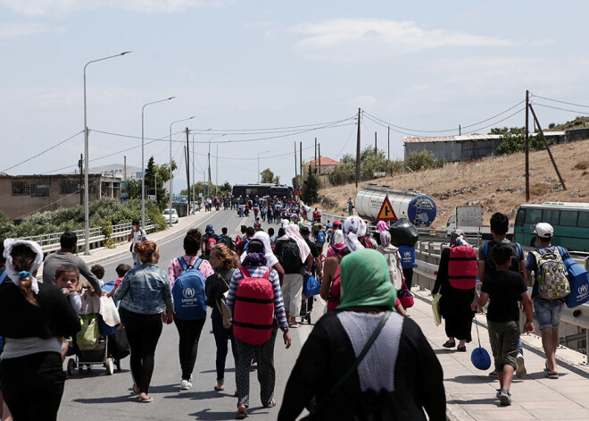Lesbas salas iedzīvotāju pacietības mērs ir pilns - lūdz Grieķijas valdībai pārvietot bēgļus