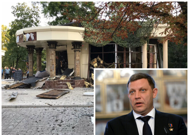 Nogalināts pašpasludinātās Doņeckas tautas republikas galva, kaujinieku vadonis Zaharčenko