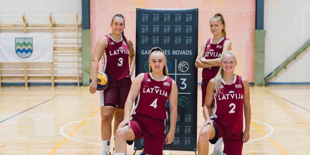 Latvijas 3x3 jaunās basketbolistes Eiropas kausā zaudē spānietēm