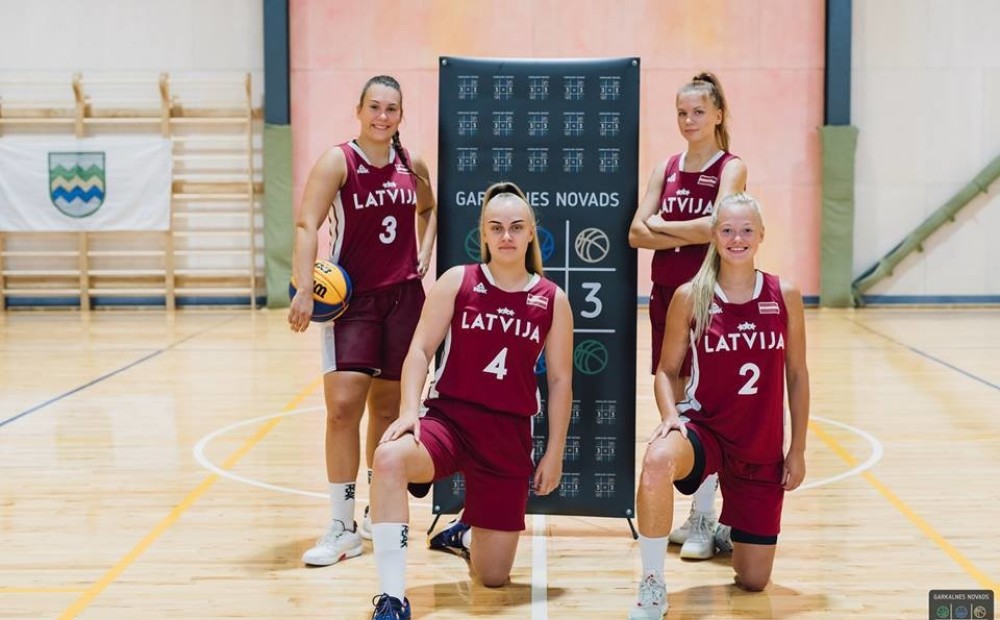 Latvijas 3x3 jaunās basketbolistes Eiropas kausā zaudē spānietēm