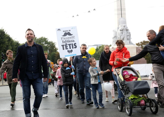 Jau svētdien Rīgā notiks Tēva dienas gājiens un festivāls