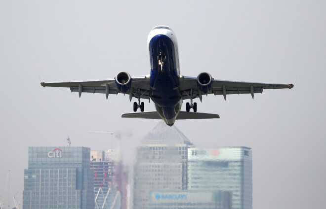 Aviokompānijas "British Airways" lidaparāts. 