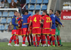 Andoras futbolisti Nāciju līgā atņem punktu arī Kazahstānai