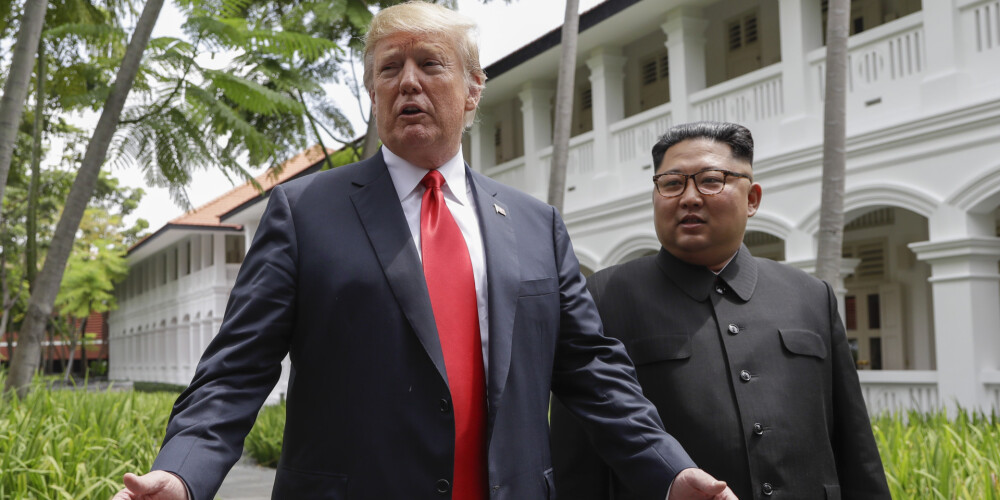 Dienvidkorejas prezidents skubina Trampu un Kimu pieņemt "drosmīgu lēmumu"