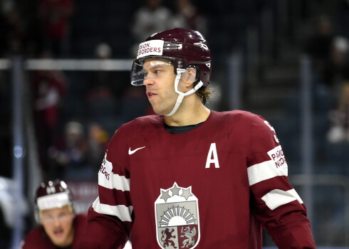 Latvijas hokeja izlases ilggadējais uzbrucējs Jānis Sprukts.