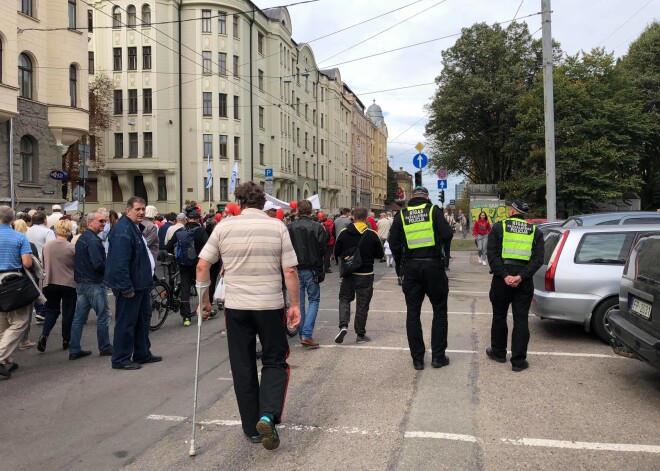 Gājiena sākumā dalībnieku skaits bija apmēram 1000 cilvēku, bet vēlāk gājienam pievienojās vēl dalībnieku.