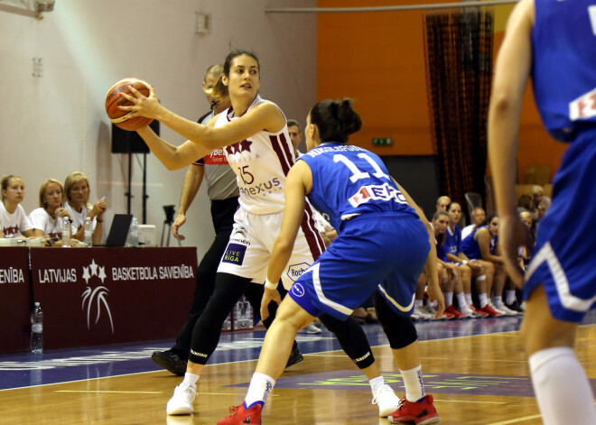 Latvijas sieviešu basketbola izlase pārbaudes mačā pārliecinoši apspēlē Grieķiju