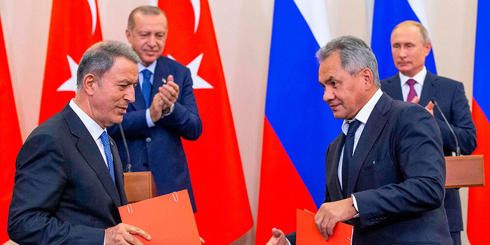 Krievija un Turcija vienojas par demilitarizētas zonas izveidošanu Sīrijā