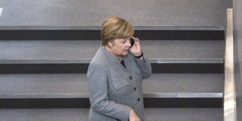 Merkele un Putins sazvanījušies Sīrijas jautājumā