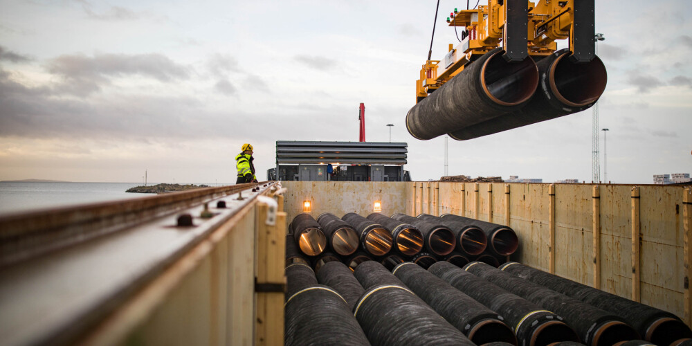 Kremlis: ASV sankciju gadījumā Krievija pati spēs uzbūvēt "Nord Stream 2"