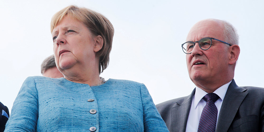 Merkeles sabiedrotais zaudējis CDU/CSU frakcijas vadītāja krēslu