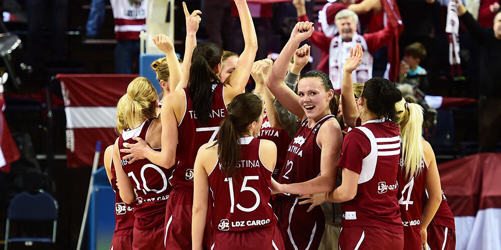 Šovakar Rīgā atgriezīsies Latvijas sieviešu basketbola izlase