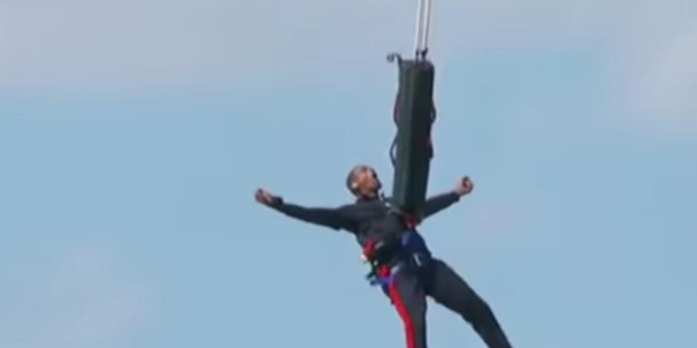 Уилл Смит отметил 50-летие экстремальным прыжком в Гранд-Каньон
