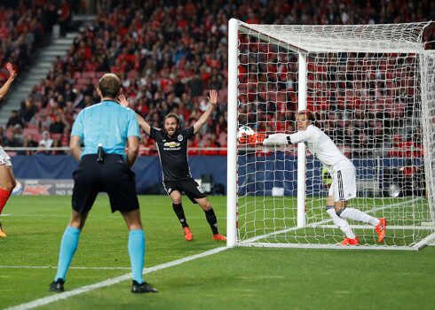 Mačs starp Mančestras "United" un Lisabonas "Benfica".