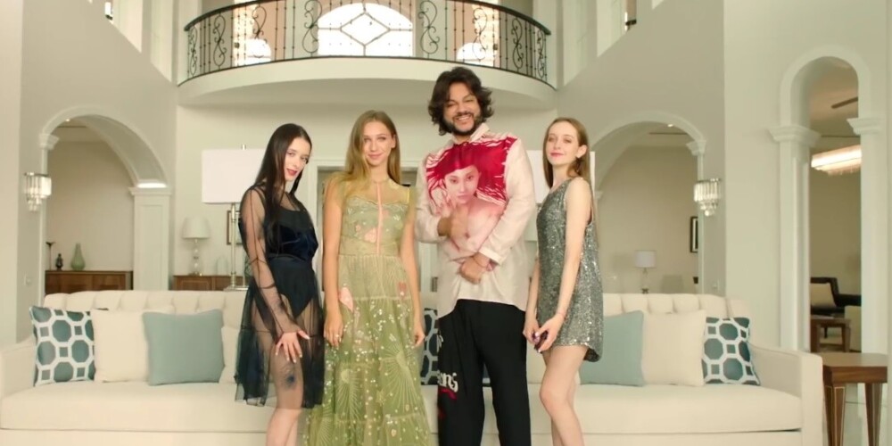 "На хайпе!": Киркоров, Бузова и Билан снялись в дебютном клипе дочери Григория Лепса