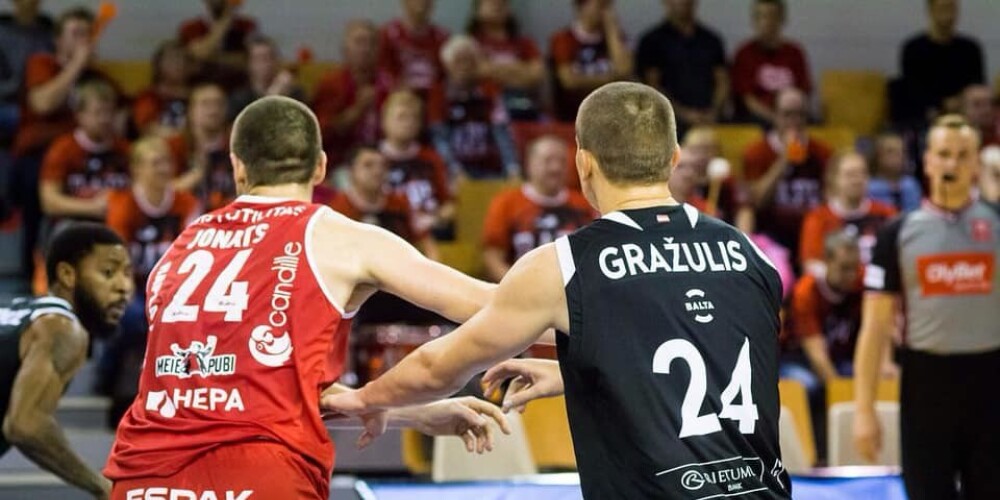 "VEF Rīga", "Ventspils", "Ogre" un "Valmiera Glass"/ViA basketbolisti izcīna uzvaras apvienotās līgas spēlēs