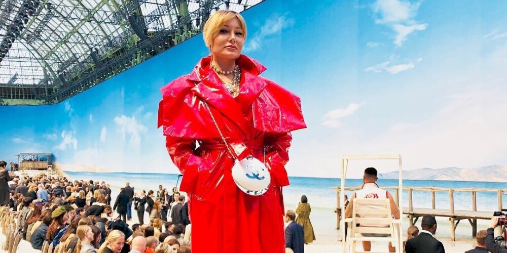 Жена Гарика Мартиросяна стала самой эффектной гостьей модного показа в Париже