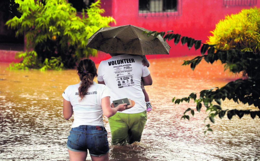 Plūdu dēļ Kostarikā evakuēts teju 1000 cilvēku