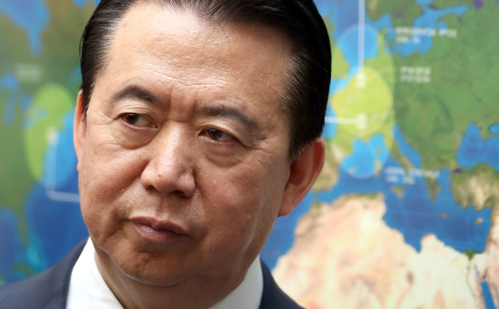 Ķīna beidzot vieš skaidrību par pazudušo Interpola prezidentu, kurš iesniedzis atkāpšanās rakstu