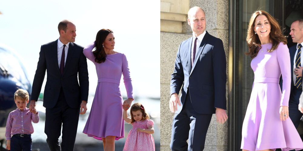 Новый выход - старый наряд: герцогиня Кэтрин вновь воспользовалась своим любимым модным приемом