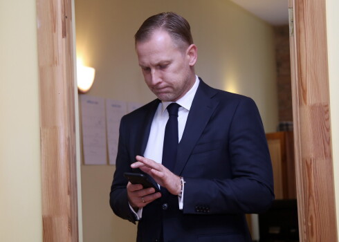 Partijas "KPV LV" premjera amata kandidāts Aldis Gobzems.
