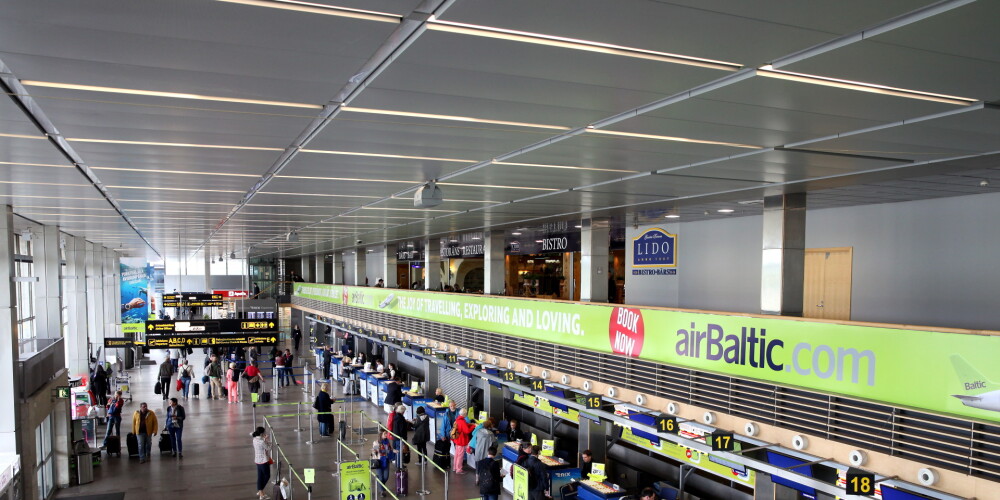 Рижский аэропорт за девять месяцев обслужил на 16,8% больше пассажиров, чем год назад