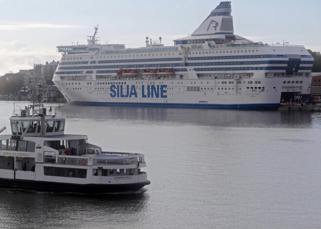 Uz “Tallink” klāja Somijā atrasts jaunas sievietes līķis