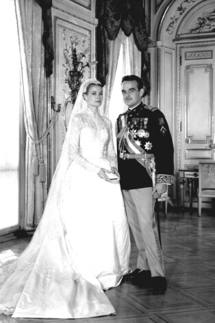 Greisa Kellija un Monako princis Renjē III.