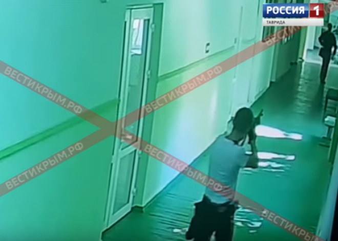 18+! Опубликовано видео расстрела студентов керченского колледжа