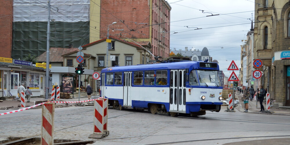 No 1. novembra tiks veiktas izmaiņas atsevišķos tramvaja kustību sarakstos