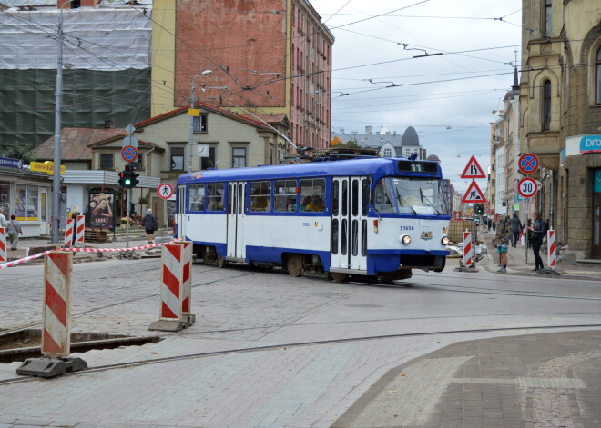 No 1. novembra tiks veiktas izmaiņas atsevišķos tramvaja kustību sarakstos