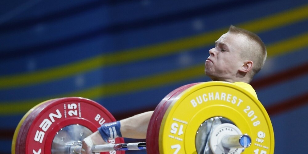 Svarcēlāju Suharevu šķir viens kilograms no Eiropas junioru čempionāta zelta