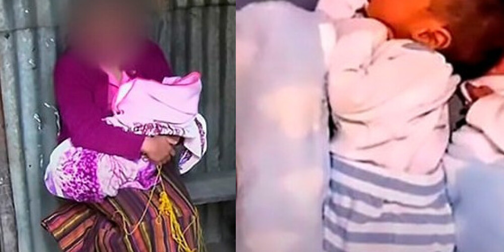13-летняя девочка родила тройню от изнасиловавшего ее продавца конфет