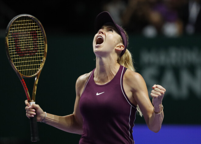 Svitoļina sasniegusi savu pirmo "WTA Finals" titula maču karjerā