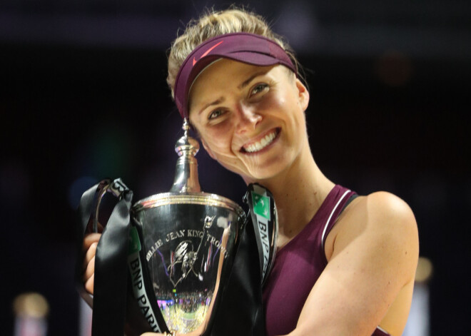 Svitoļina triumfē prestižajā "WTA Finals" turnīrā Singapūrā