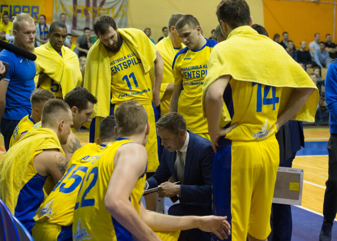 "Ventspils" basketbolisti atzīst Francijas komandas "Le Mans" pārākumu