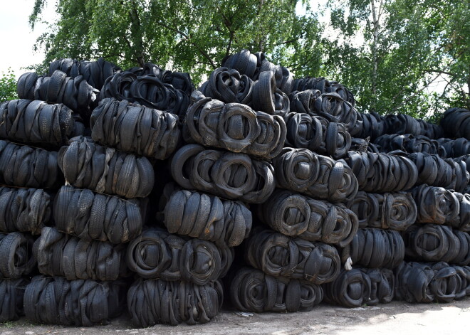 Где в Латвии бесплатно принимают старые шины?