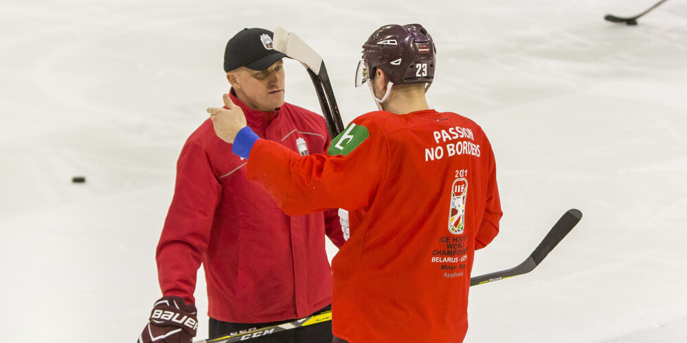 Latvijas hokeja izlase uzsāk gatavošanos turnīram Baltkrievijā