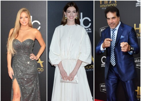 FOTO un VIDEO: Kino zvaigznes gūzmējas "Hollywood Film Awards" balvu pasniegšanā