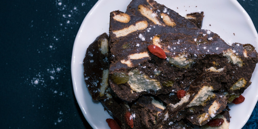 Saldā desa ar Ziemassvētku garšvielām