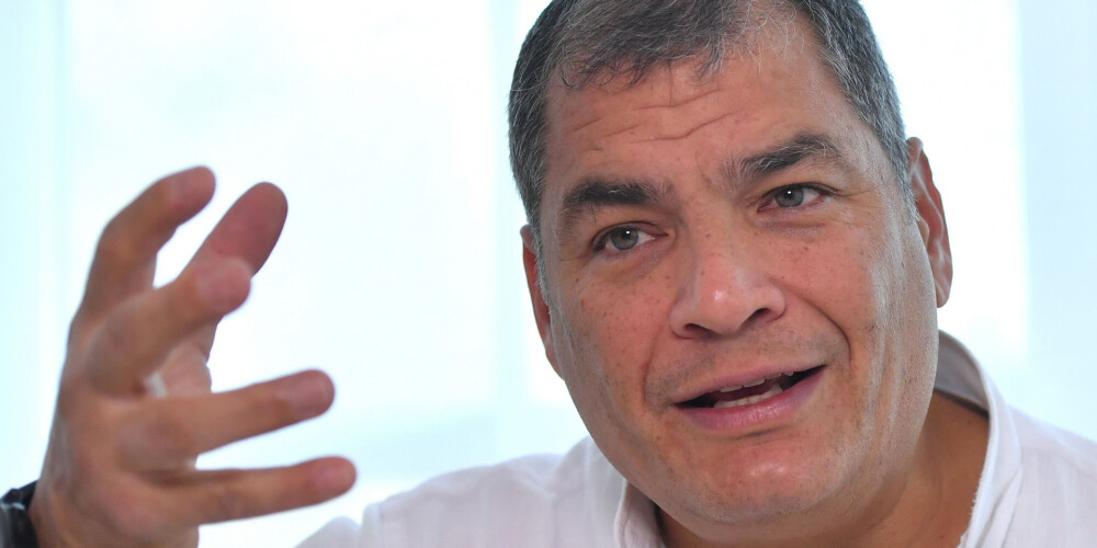 Ekvadoras eksprezidents prasa politisko patvērumu Beļģijā